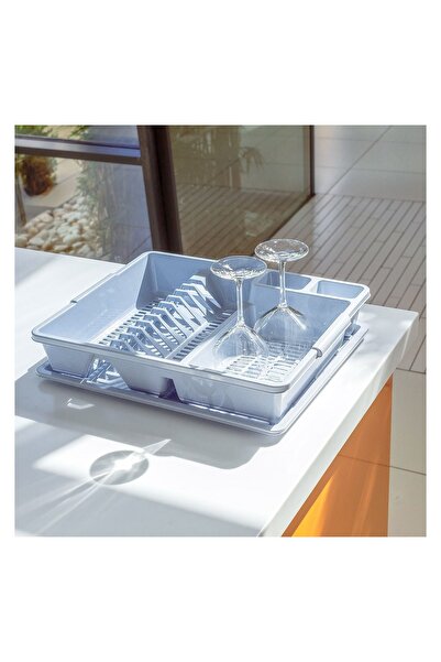 OEM Uscător Vase cu Tava 48x38x8cm – ține tacâmurile vertical pentru scurgere...