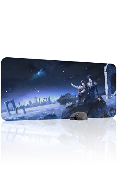 mousepad bastir Little Mushroom Manhwa Yaoi Manhua - 90X40 Gaming Rubber Non-...