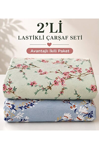NİĞTEX 2-dijelni ekonomičan set jednostruke posteljine 100 x 200 cm 2 čaršafa...