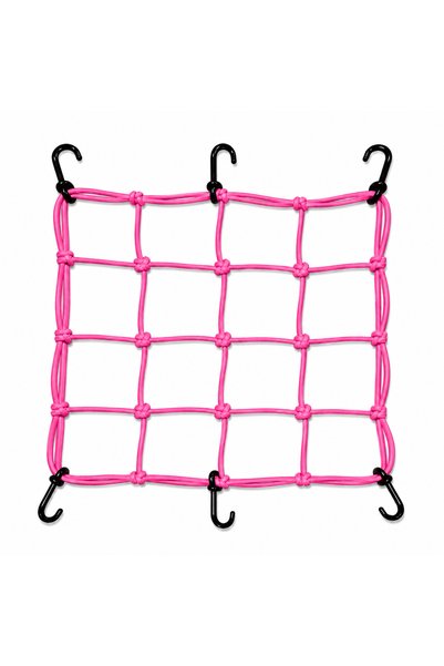 MOTORKİT MK MOTOSİKLET KASK FİLESİ [ AHTAPOT ] PEMBE 6 KANCALI