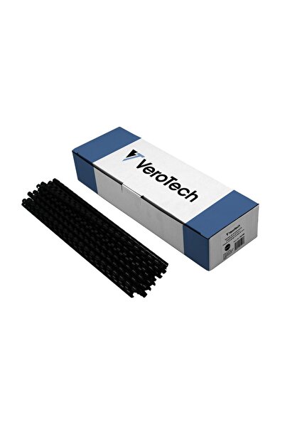verotech Spirale din plastic negru 8 mm VB-108