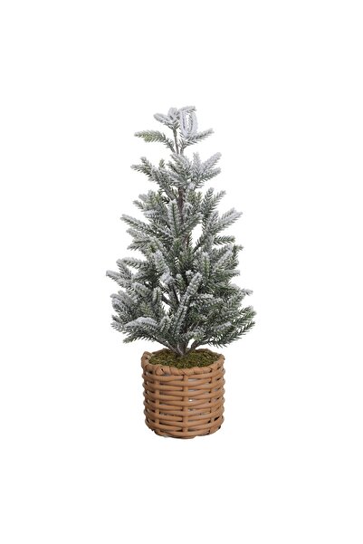 DD SHOP Brad Decorativ de Craciun Nins in Ghiveci Ø25x45cm - Braduti Inzapeziti