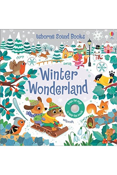 Usborne Publishing Carte sonoră Țara Minunilor de Iarnă, Carte cartonată - Sa...