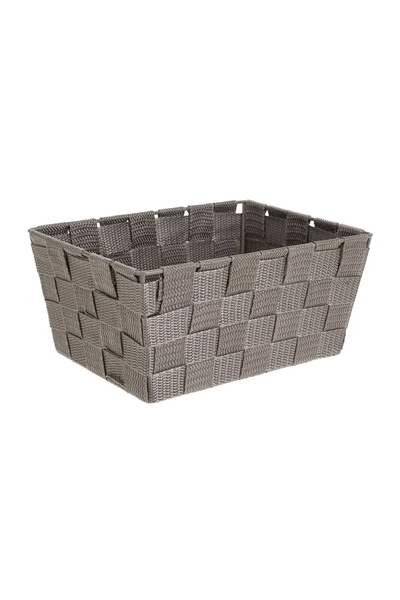 OEM Coș cu Impletit Taupe și Cadru 22x16x10cm – grupează obiectele mici și re...