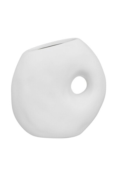 OEM Vază Ceramică albă Rotunda Modern – pune florile în valoare și completeaz...