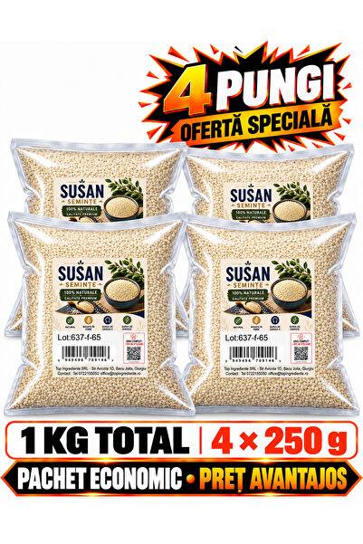Top Ingrediente Package 4x250g Sesame Seeds - 1KG