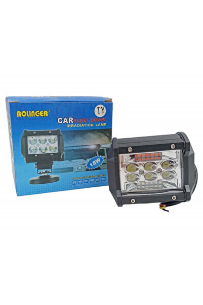 OEM LED ΠΡΟΒΟΛΑΚΙ 18W ΜΕ ΚΟΚΚΙΝΟ/ΜΠΛΕ VOL-S3018