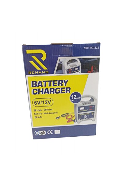 OEM RCHANG ΦΟΡΤΙΣΤΗΣ ΜΠΑΤΑΡΙΑΣ ΑΥΤΟΚΙΝΗΤΟΥ 12AMP 6/12V W01312