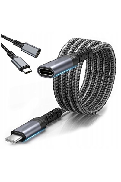 zenwire Cablu prelungitor USB-C mamă Thunderbolt 3 4 4K 60Hz 10GB 100W 2M