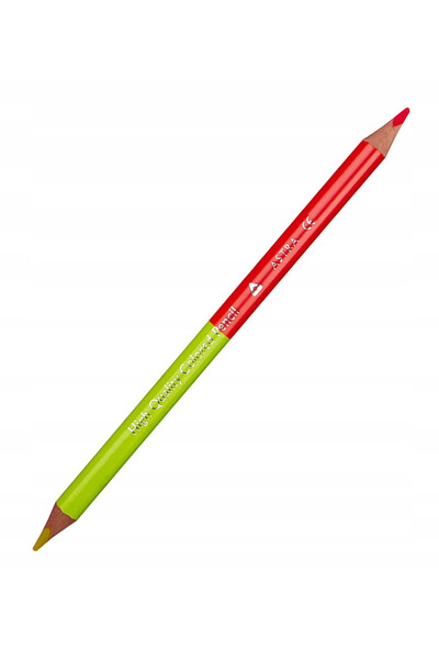 Astra Markere TRIANGLE JUMBO groase cu vârf dublu, 12 markere, 24 culori
