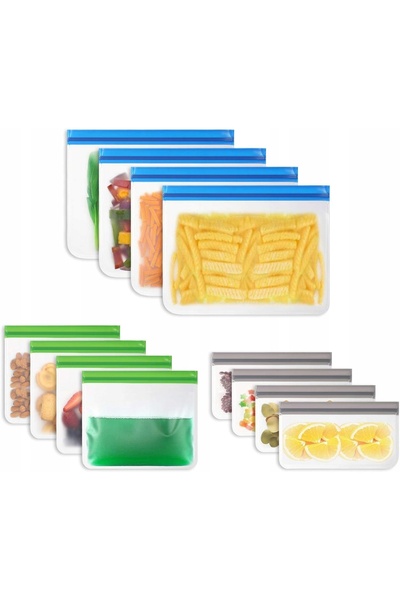 Vicloon Pungi reutilizabile pentru depozitarea alimentelor congelate