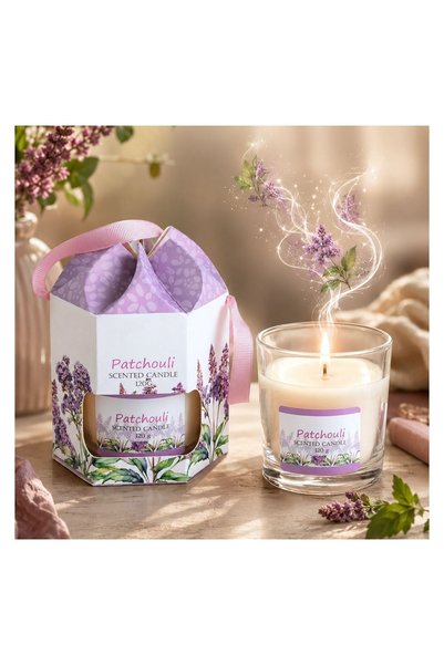 OEM Lumânare Parfumata in pahar cu Aroma de Patchouli in – parfum discret și ...