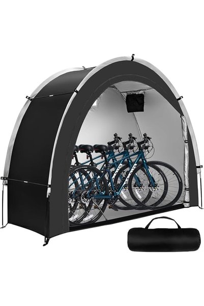 MANYUK Bike Storage Shed Tent, Waterproof Portable Bicycle Storage Sheds, Bic...