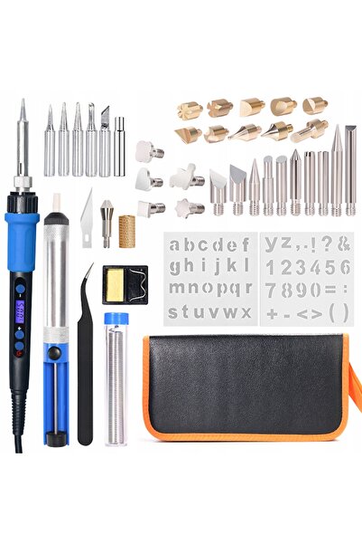 HOTAIRBRUSH LUTOWNICA PIROGRAF HOTAIR WEP 100W Arzător de lemn ddoD1kit1 42 p...