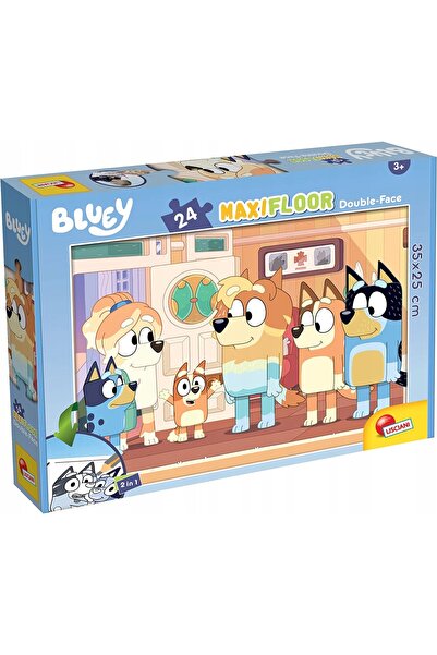 Lisciani BLUEY PĂZLE DE PARDOSEALĂ REVERSIBIL 24 DE PIESE