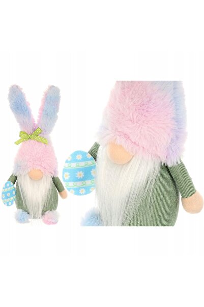 SASKA GARDEN SKRZAT GNOM 27cm FIGURINĂ IEPURAȘ ORNAMENT DECOR DE PĂSȚĂ DE VRACI