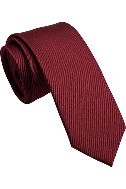 ZENXUS Skinny Ties for Men, Solid Color 2.5 inch Slim Neckties 1 or 5 Pack Pl...