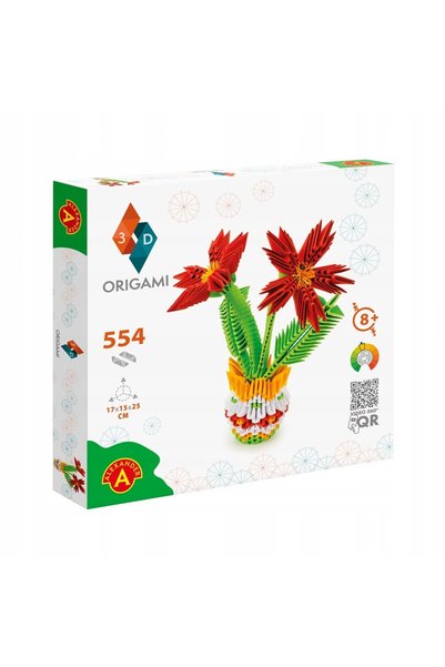 ALEXANDER Hârtie pentru flori 3D origami, set creativ