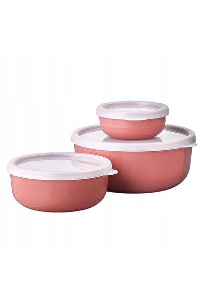 Mepal 3 X LUMINA RECIPENT PENTRU PĂSTRAREA ALIMENTELOR SALATE SUPĂ SOS CARNE ...