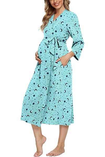 GENERAL Xpenyo Women's Maternity Sleepwear,Labor/Delivery/Nursing/Hospital Ni...