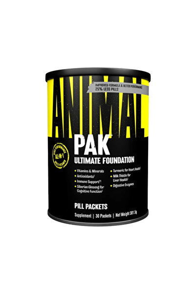 Animal أنيمال باك فيتامينات ومعادن متعددة 30 ظرف - Pak Ultimate Foundation 30...
