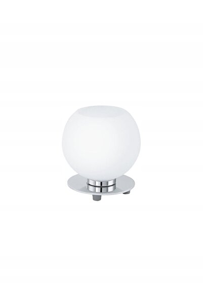 Eglo EGLO_90904 LAMPĂ DE MASĂ CU BILĂ DE STICLĂ 14,5x14 CM E27 40W ALB