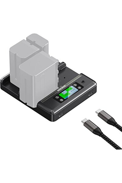 GENERAL Neewer 4-Channel Charger with Intelligent Power Integration Compatibl...