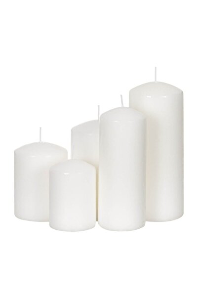 OEM Set Lumânări albe - 5buc – creează rapid un ambient cald și relaxant