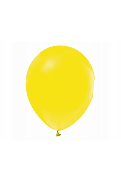 Godan balon GALBEN decorațiune PASTEL 50 bucăți