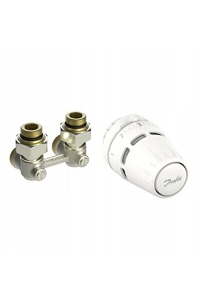 DANFOSS Set termostatic unghiular 1/2 cu robinet și cap de încălzire, complet...