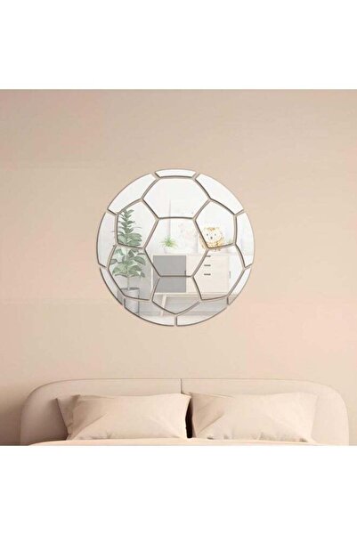 Generic TPGP Self-Adhesive Mirror Wall Decoration, 3D Mirror Wall Sticker, Ro...