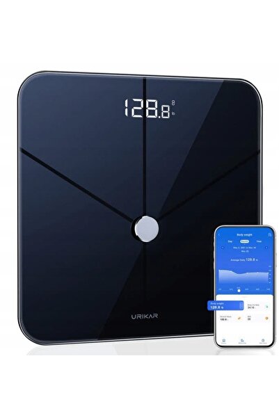 MatMay Cântar de baie analitic subțire 180KG SMART+