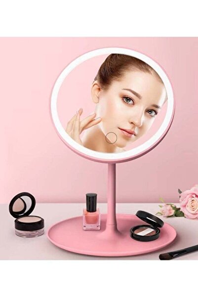 Generic Luminous LED Makeup Mirror with Touch Sensor – Rechargeable Dimmable ...