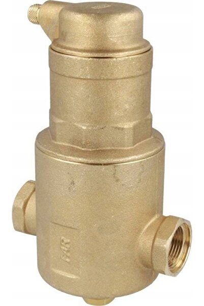 Afriso Separator filtru de aer pentru instalație C.O. FI 1" ALAMĂ MASIVĂ FAR312