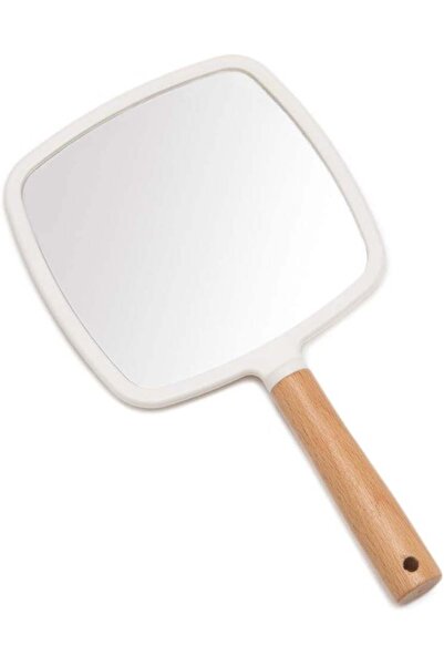 Generic Hand Mirror，Travel Makeup Mirror，Portable Lovely Wooden Vanity Mirror...