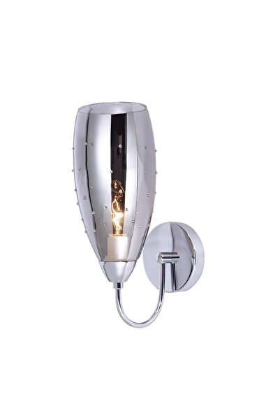 Italux Aplică de perete argintie E14 40 W