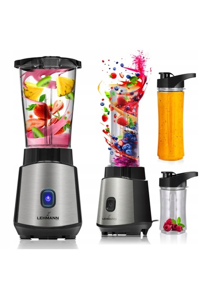 Lehmann LAME DE BLENDER 1200W 2 CĂIȚE PENTRU AMESTECURI Gheață și pudră Puter...