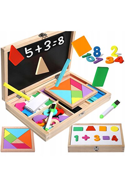 NiceKids Set de matematică cu magneți pentru tablă de cretă uscată JHTOY-242