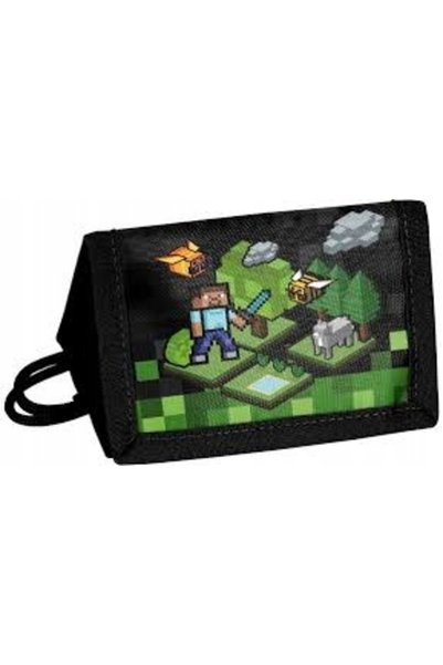 PASO Portofel Portofel Școală Joc cu pixeli Pentru băiat Gamer