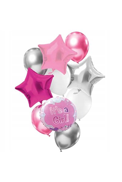 Folat Set BALONY STAR Este o fată asortat DECORAȚIE