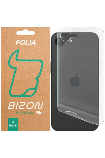 bizon Folie pentru spatele telefonului pentru iPhone 16e, protectoare, hidrog...