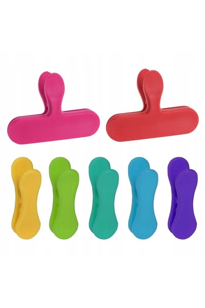 Excellent Houseware 7x Cleme pentru sigilarea pungilor de condimente