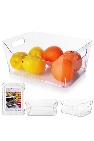 Excellent Houseware Organizator pentru frigider, recipient de depozitare alim...