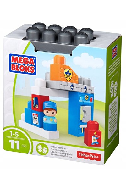 Mega Bloks Set de construcție Fisher Price secție de poliție DYC54
