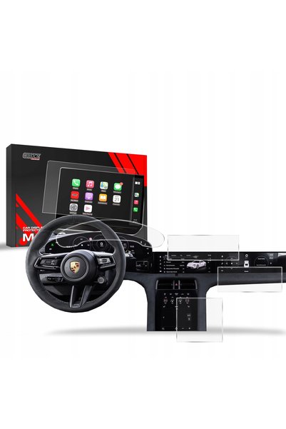 GrizzProtector Folie anti-zgârieturi 4 în 1 pentru Porsche Taycan (2019-2026)