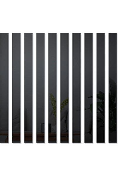 Generic TUOYECHEN Self-Adhesive Mirror Tiles - 50 cm Flexible Acrylic Striped...