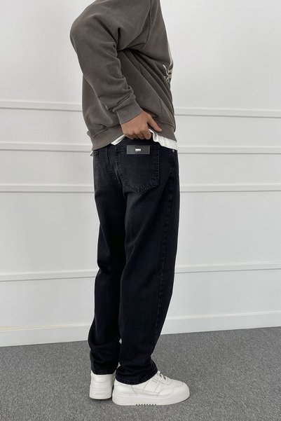 Alışveriş Sokağı Şerit Detaylı Mavi Regular Fit Jean | STK2117-Jean