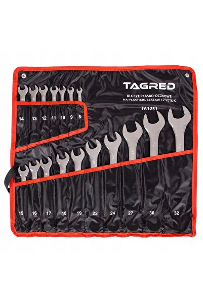 Tagred Chei fixe 8-32 pe placă, set de 17 piese