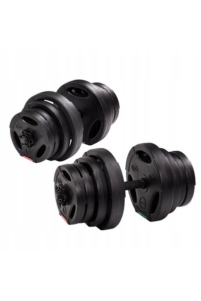 HMS Set 2x Haltere reglabile 40kg