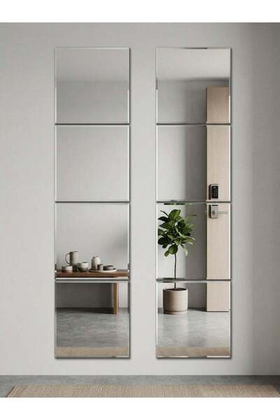 Generic Set of 2 Decorative Wall Mounted Non-Breakable Acrylic Mirror Set Mak...